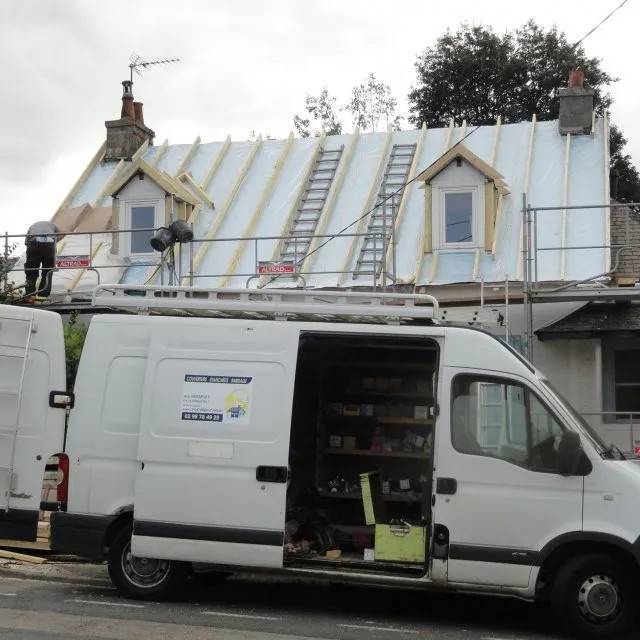Rénovation toiture près de Landerneau